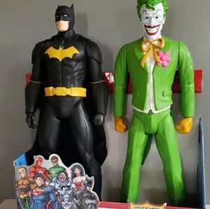 Batman & the Joker 20 INCH Combo ACTION FIGURES DC COMICS BRAND NEW